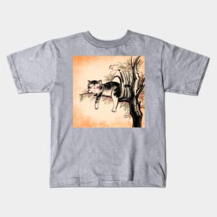 Cat sloth Kids T-Shirt